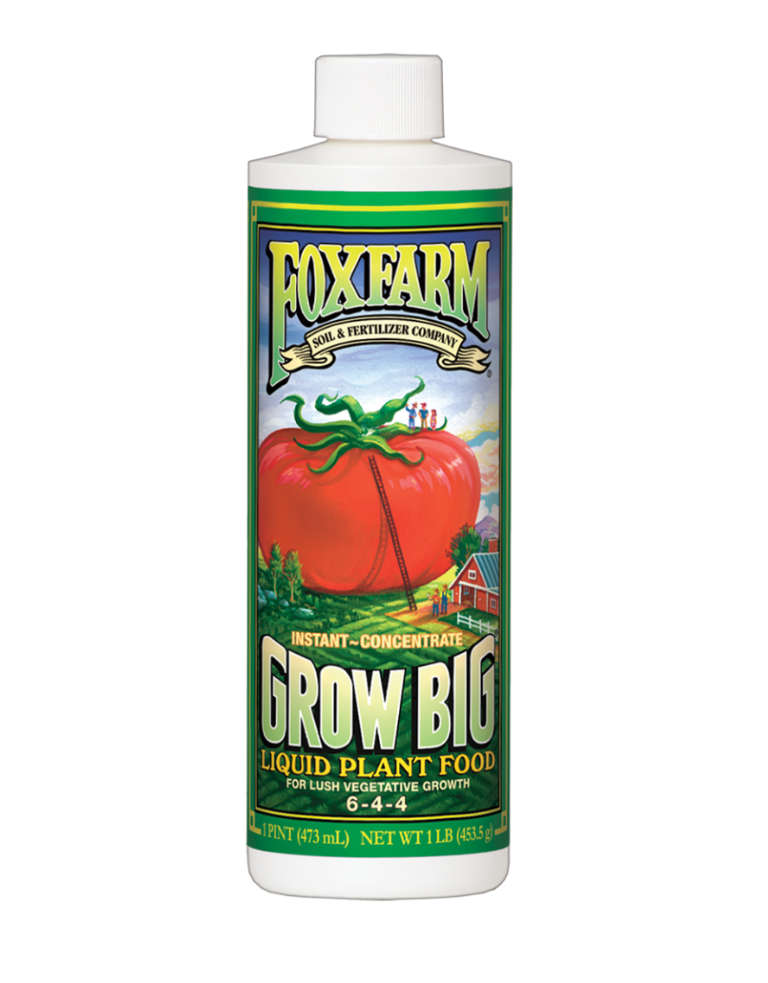 FoxFarm grow big liquid