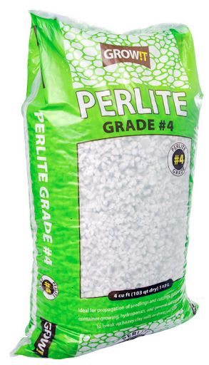 GROW!T Perlite Grade #4, 4 cu ft